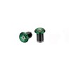 Tapones Ciclovation Vortex Aluminio MTB/Ruta Verde