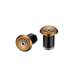 Tapones Ciclovation Vortex Aluminio MTB/Ruta Bronce
