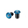 Tapones Ciclovation Vortex Aluminio MTB/Ruta Azul