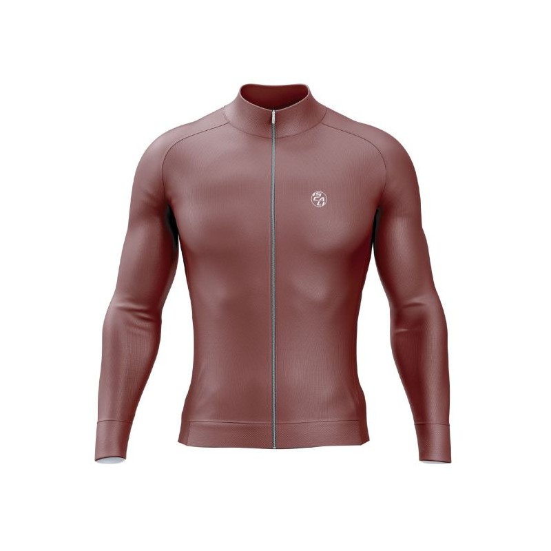 Jersey Iscali Bordeaux Essence Manga Larga