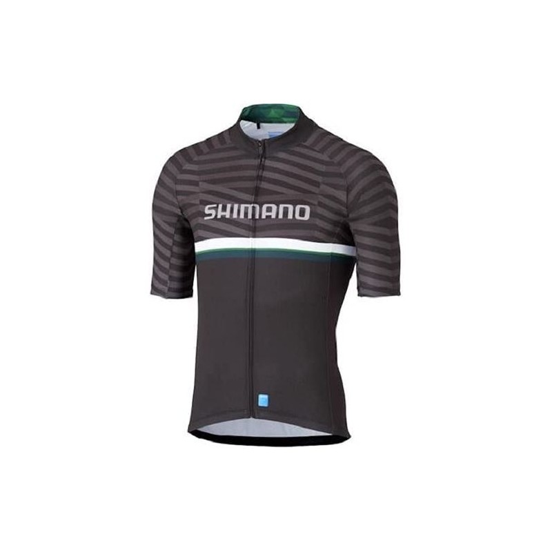 Jersey Shimano Team -XS-Negro/Verde