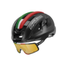 Casco Salice Gavia Negro ITA y Lentes Salice 022 Negro ITA