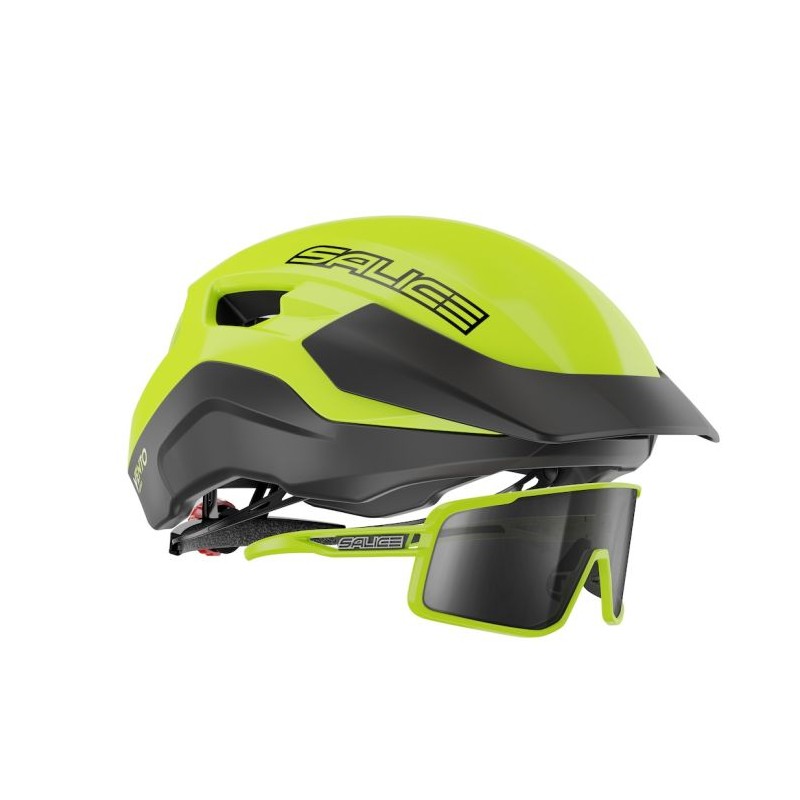 Casco Salice Vento Urban Lima y Lentes Salice 022 Lima