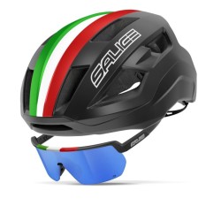 Casco Salice Vento Negro ITA y Lentes Salice 023 Negros ITA