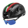 Casco Salice Gavia Negro ITA y Lentes Salice 023 Negro ITA