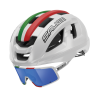 Casco Salice Gavia Blanco ITA y Lentes Salice 022 Blanco ITA