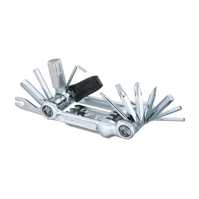MINI HERRAMIENTA TOPEAK PRO 20 FUNCIONES PLATA