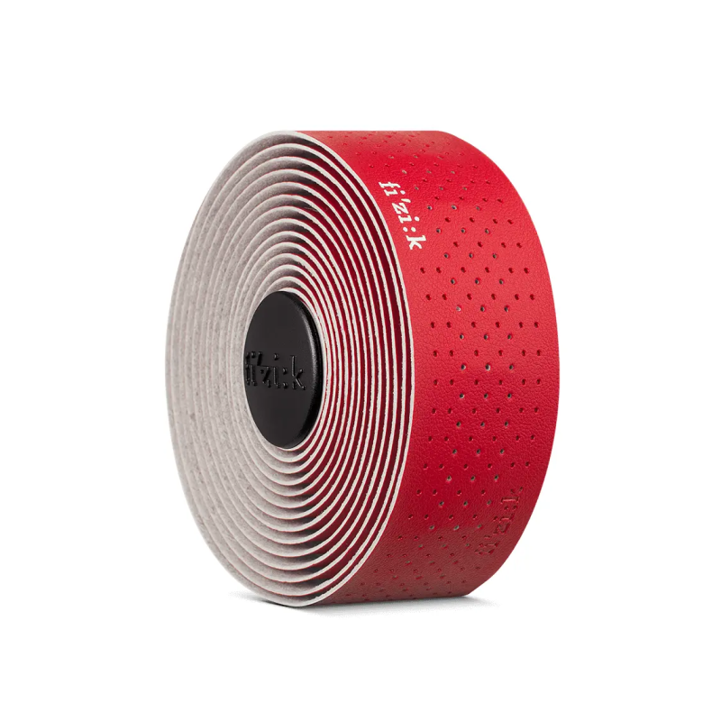 CINTA PARA MANUBRIO FIZIK TEMPO MICROTEX CLASSIC DE 2 MM ROJO