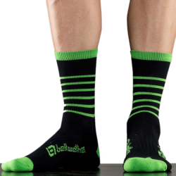 CALCETAS BELLWETHER UNISEX BLITZ NEGRO/VERDE