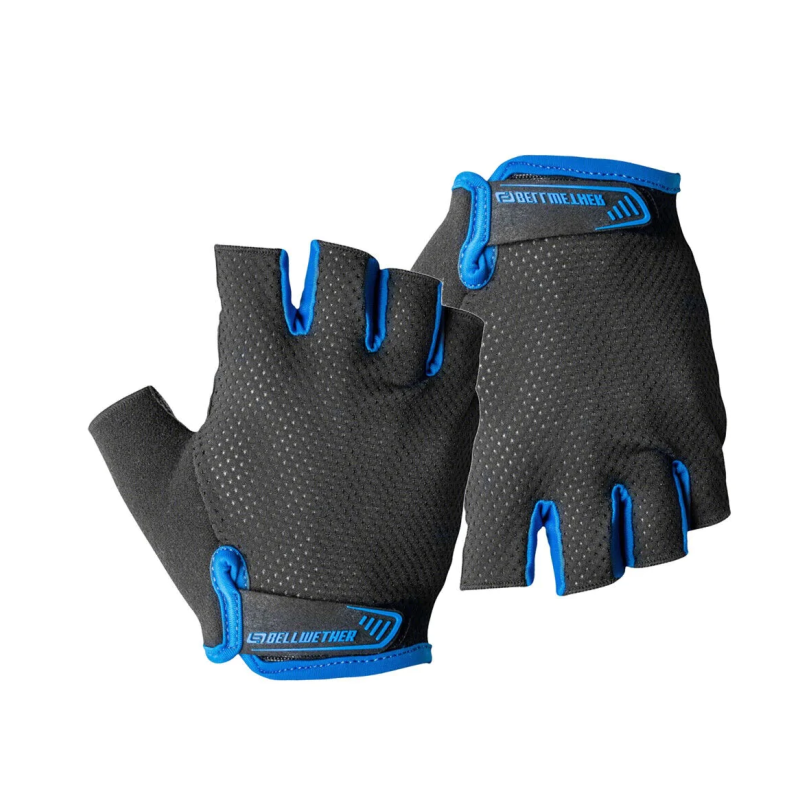 GUANTES BELLWETHER GEL SUPREME NEGRO/AZUL