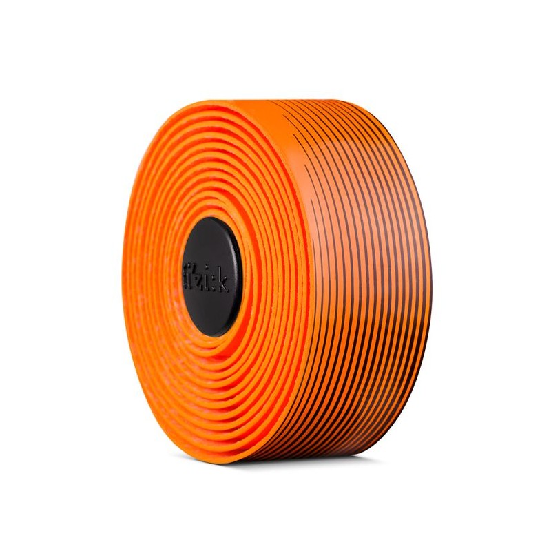 CINTA PARA MANUBRIO FIZIK VENTO TACKY 2MM NARANJA FLUORESCENTE/NEGRO