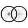 JUEGO DE RINES FFWD F4R (45MM) FULL CARBON FFWD HG NEGRO