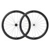 JUEGO DE RINES FFWD TYRO (45MM) RIMBRAKE FULL CARBON FFWD (XDR) NEGRO MATTE