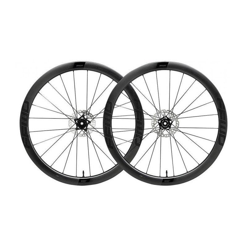 JUEGO DE RINES FFWD RYOT (44MM) FULL CARBON FFWD (HG) NEGRO MATTE