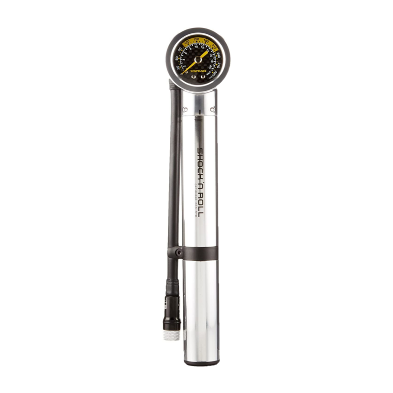 BOMBA TOPEAK P/SHOCK ROLL HAND-SHOCK PLATEADA