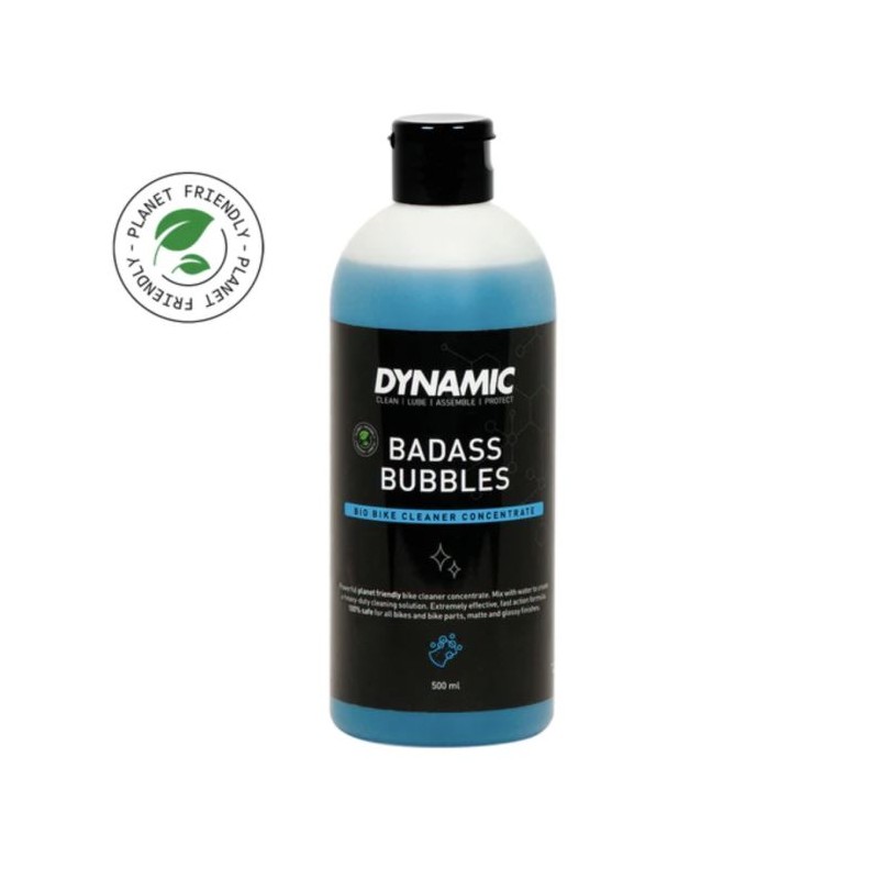 LIMPIADOR DYNAMIC PARA BICICLETAS BADASS BUBLESS 500ML.