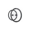 JUEGO DE RINES FFWD TYRO 2.0 (45MM) DISC FULL CARBON FFWD (HG) NEGRO MATTE