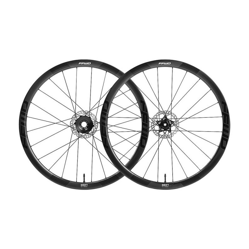 JUEGO DE RINES FFWD RYOT 44 (44MM) FULL CARBON FFWD MAZAS SP 24H/24H MBL CLASSIFIED NEGRO