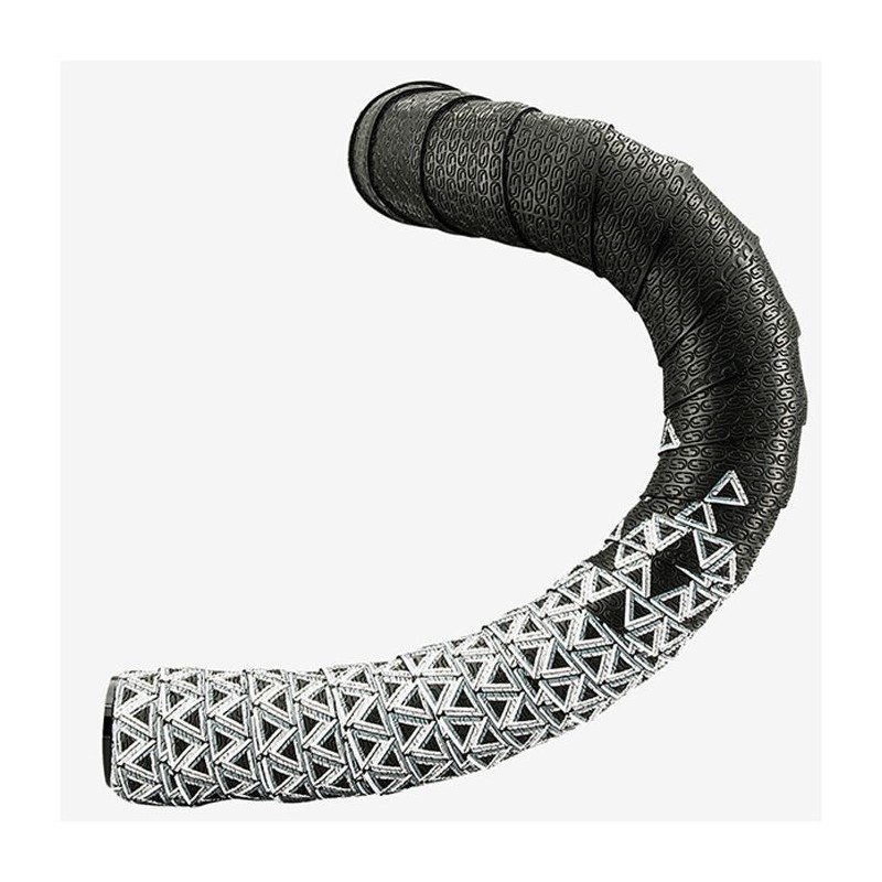Cinta para Manubrio DEDA Ruta LOOP Negro Plateada DEDATAPE601