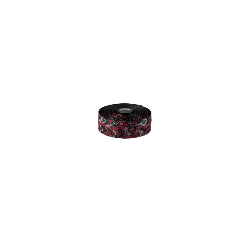 Cinta para Manubrio LIZARD SKINS Ruta CAMO 2.5MM Negro/Rojo/Blanco DSPDS590