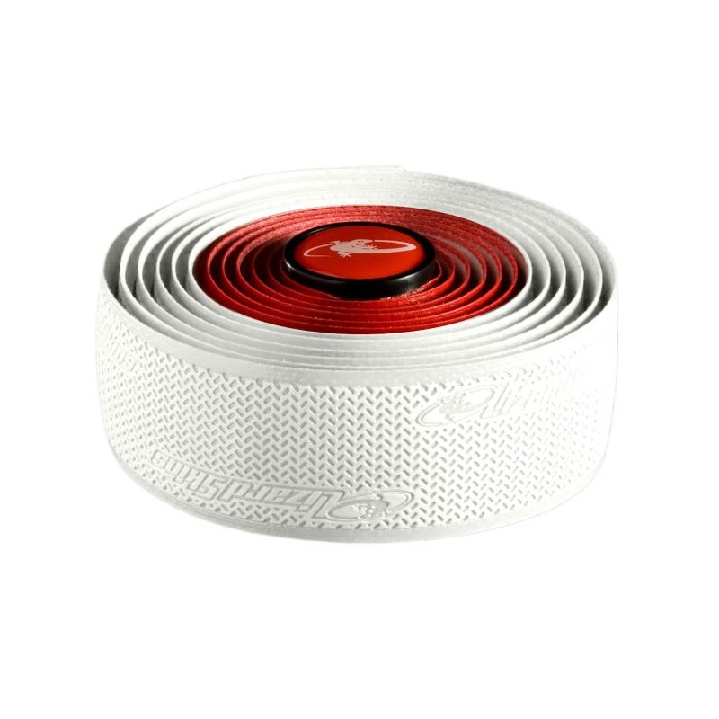 Cinta para Manubrio LIZARD SKINS Ruta DUAL 2.5MM Rojo/Blanco DSPDSD51