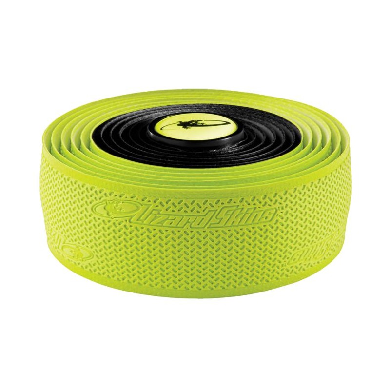 Cinta para Manubrio LIZARD SKINS Ruta DUAL 2.5MM Negro/Neon DSPDSD81