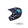 Casco Kali Maya Full Face Infantil Lizard Matte Black