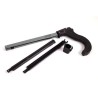 Repuesto para Rack Kuat NV 2.0 – Ratchet Arm Assembly 2.0 with Reteiner Cap & Bolt – Black Metallic