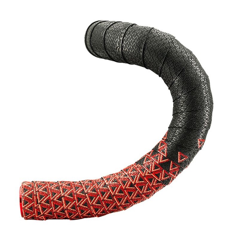 Cinta para Manubrio DEDA Ruta LOOP Negro Rojo DEDATAPE600
