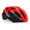 CASCO MET IDOLO Rojo/Negro Mediano