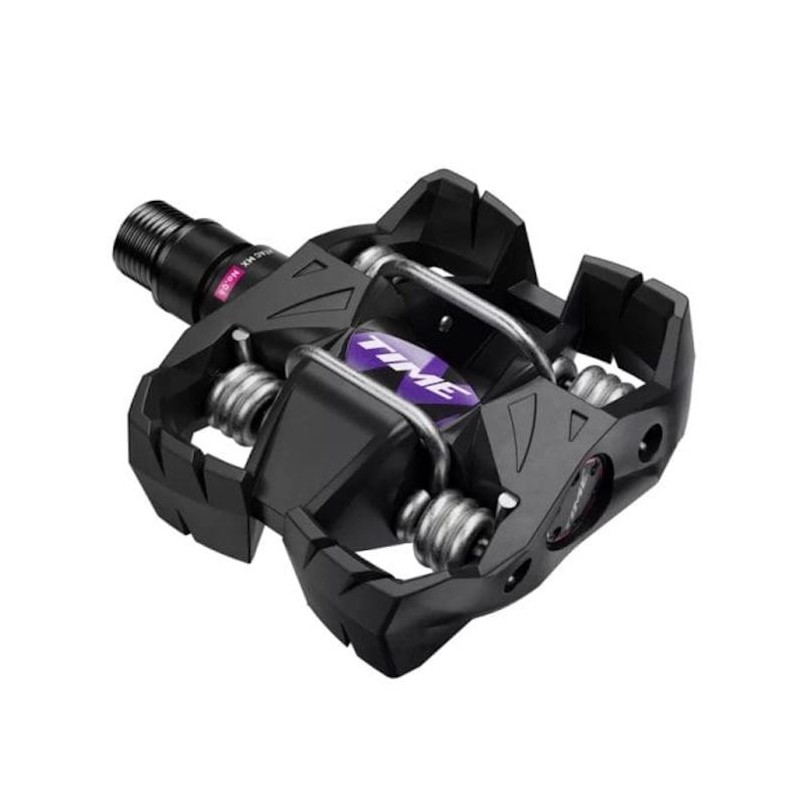 Pedales TIME MTB MX 6 Negro/Morado
