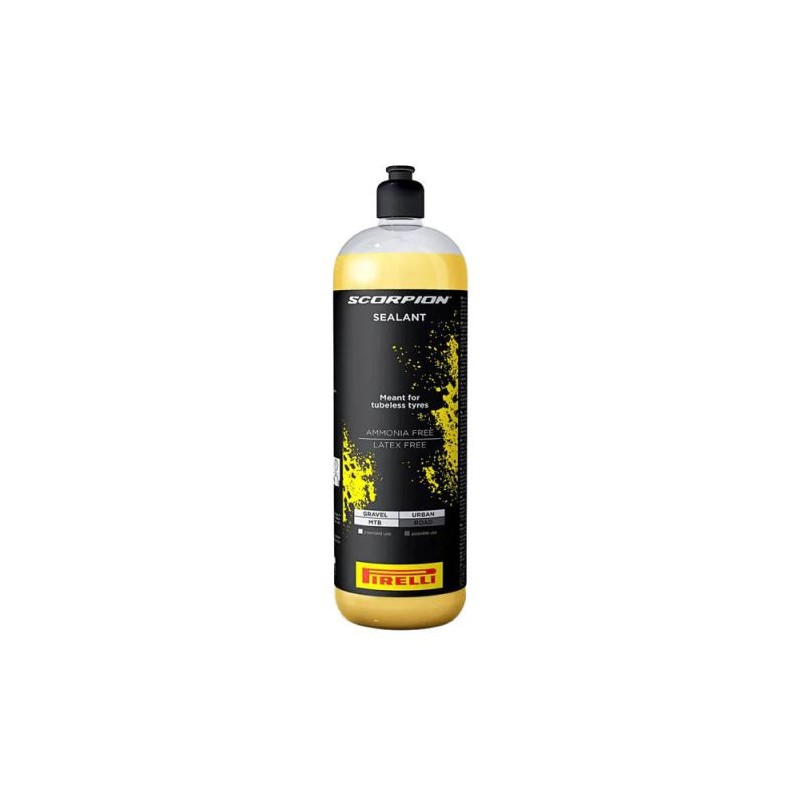 Sellador para cubierta de bicicleta Pirelli Scorpion 1000 ml (Tubeless Ready)