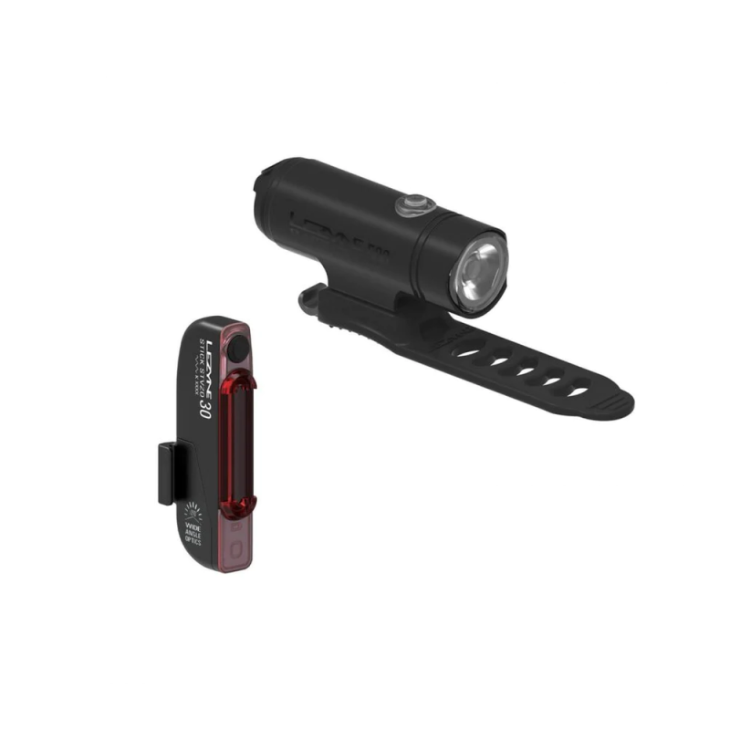 Combo de Lámparas Lezyne Classic Drive 500 y Stick 30
