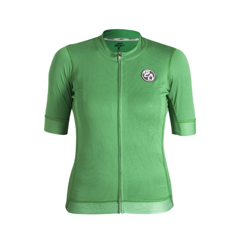 Jersey Iscali Natural Green Manga Corta