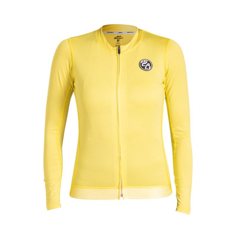 Jersey Happy Yellow Manga Larga