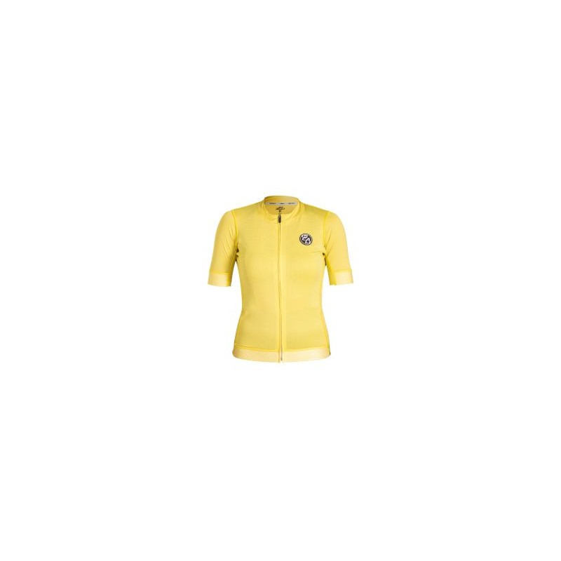 Jersey Happy Yellow Manga Corta - Mujer