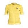 Jersey Happy Yellow Manga Corta - Mujer