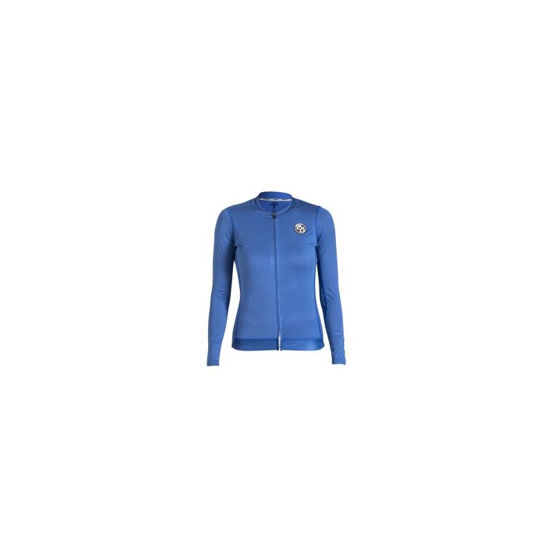 Jersey Electric Blue Manga Larga - Mujer