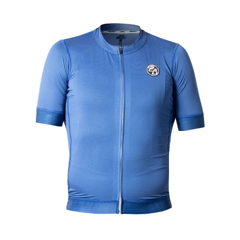 Jersey de Ciclismo Iscali Electric Blue Manga Corta - Hombre