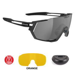 Lentes Salice 022RWX Negro/Lima MIca Amarillo Fotocromaticos