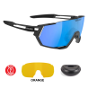 Lentes Salice 022RWX Negro/Lima MIca Amarillo Fotocromaticos