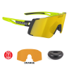 Lentes Salice 022RWX Negro/Lima MIca Amarillo Fotocromaticos