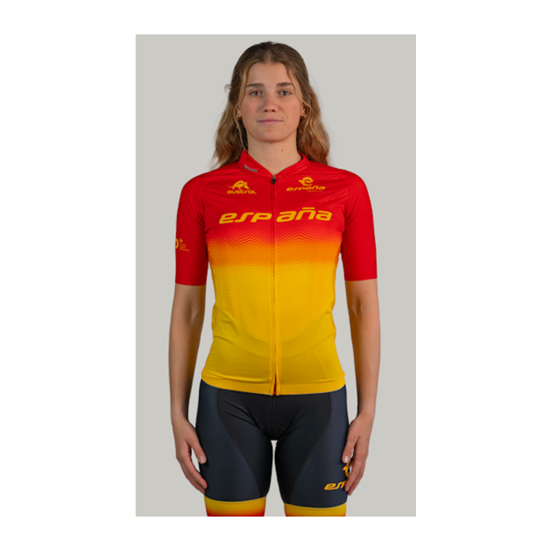 Maillot MC PRO 3.1 - Amarillo-Mujer