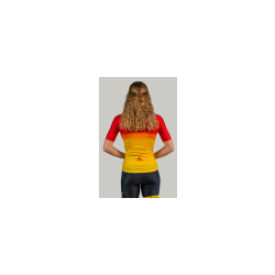 Maillot MC PRO 3.1 - Amarillo-Mujer
